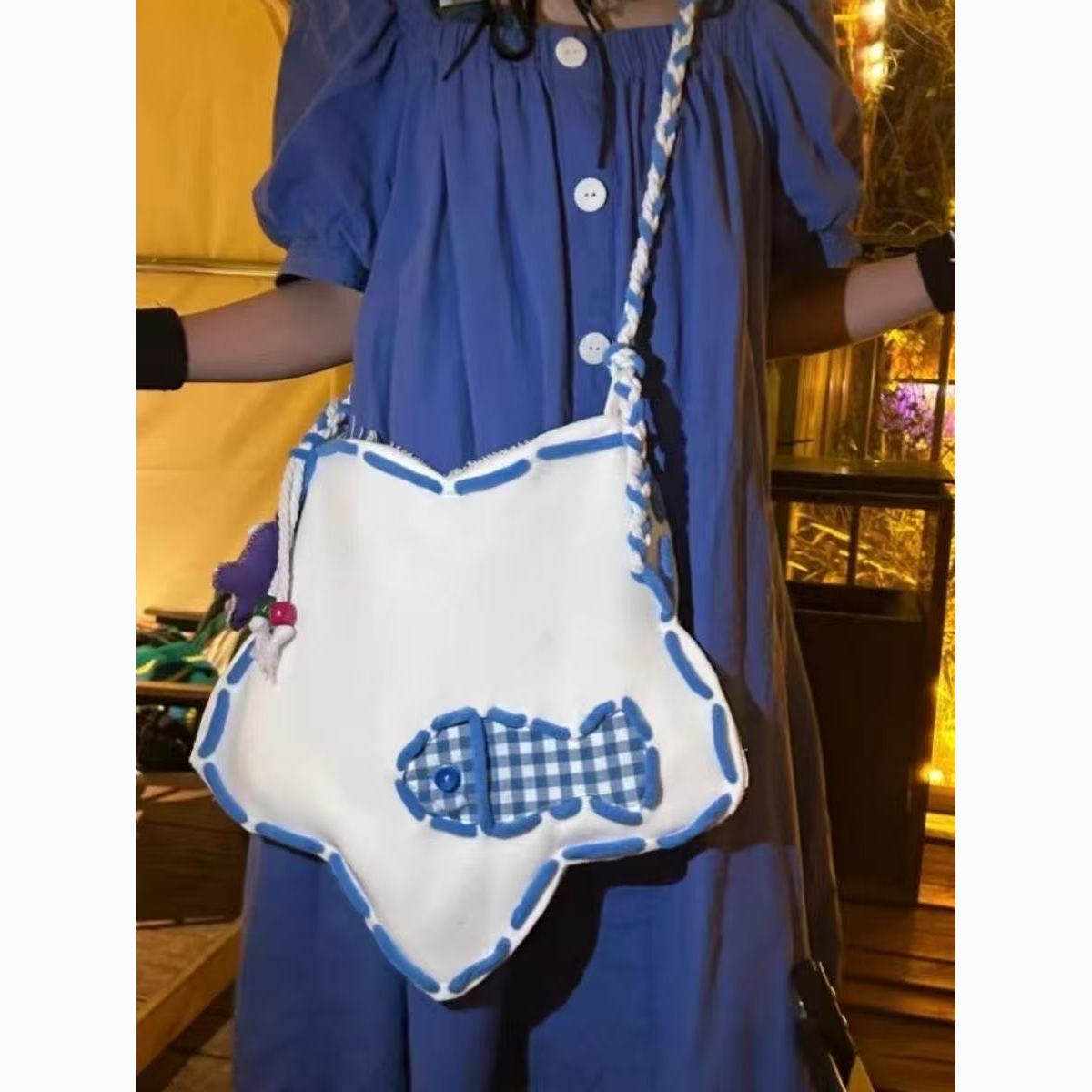 Women'S Y2K Fashion Aesthetic - Bolso elegante de estrella a la