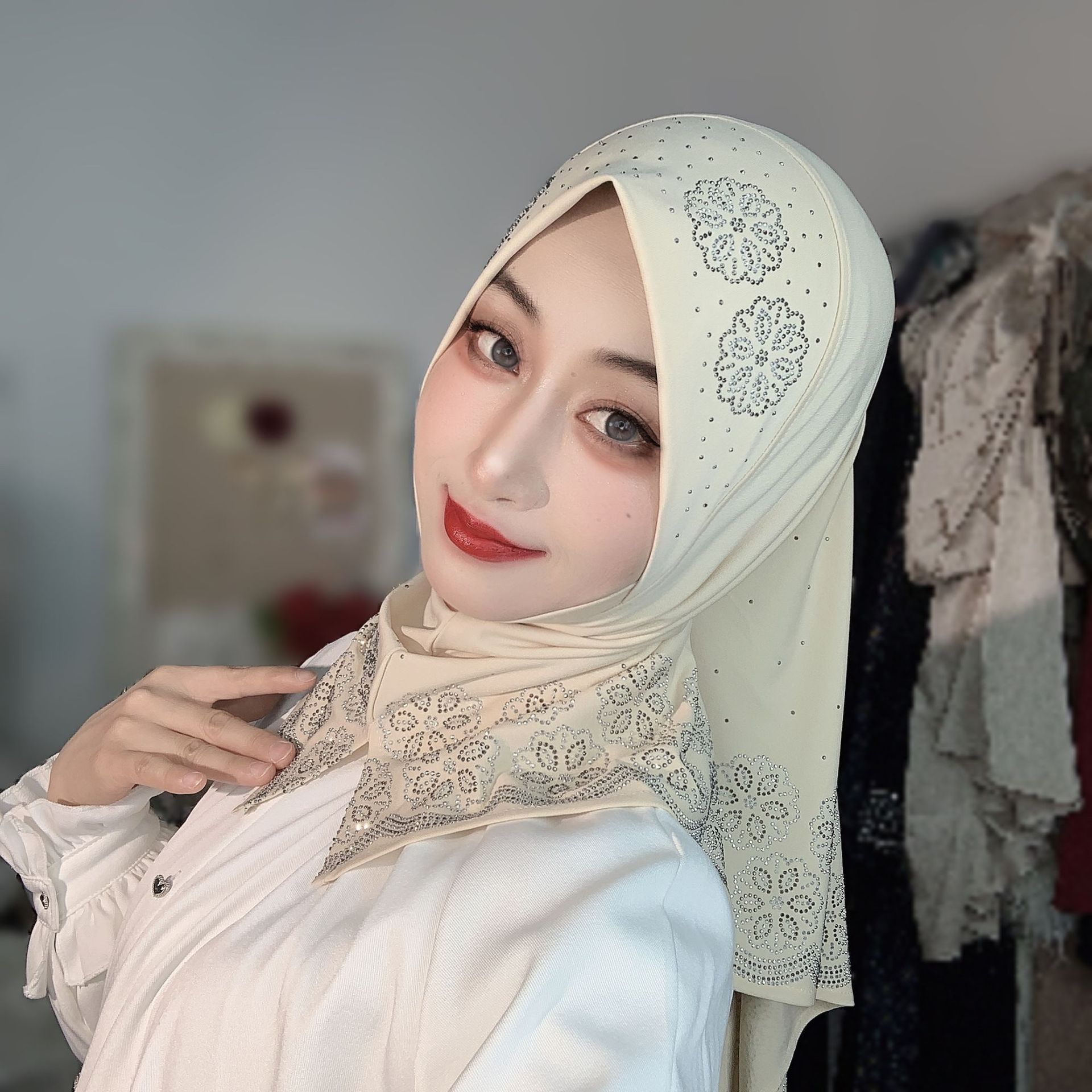 Women Fashion Wear - Hiyab musulmán listo para usar para