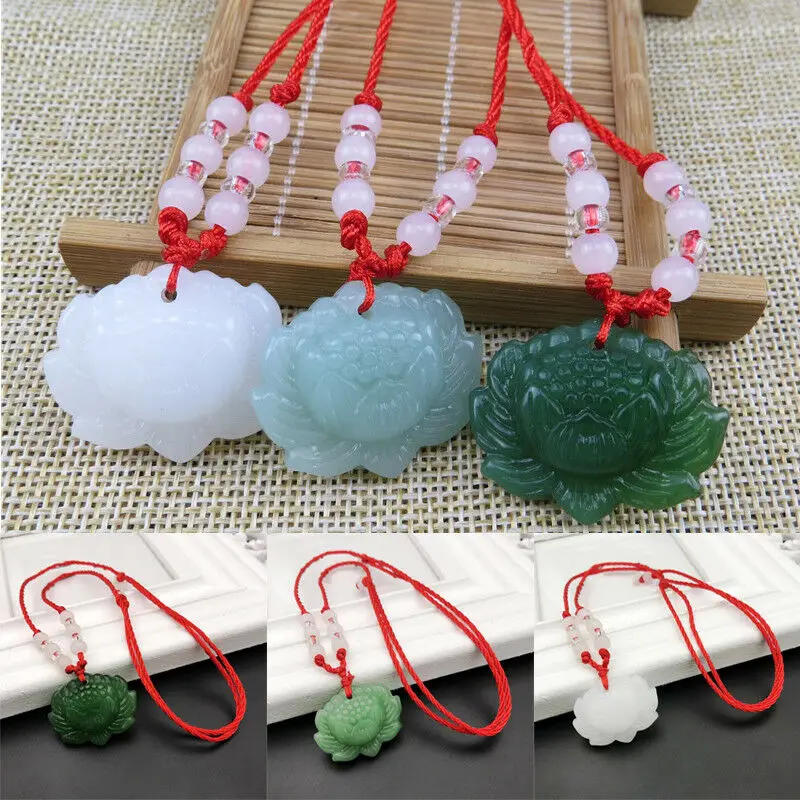Women Fashion Necklace - Collar con colgante de cuentas de