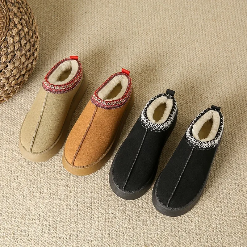 Sale Fashion Women - Zapatillas de plataforma de invierno de