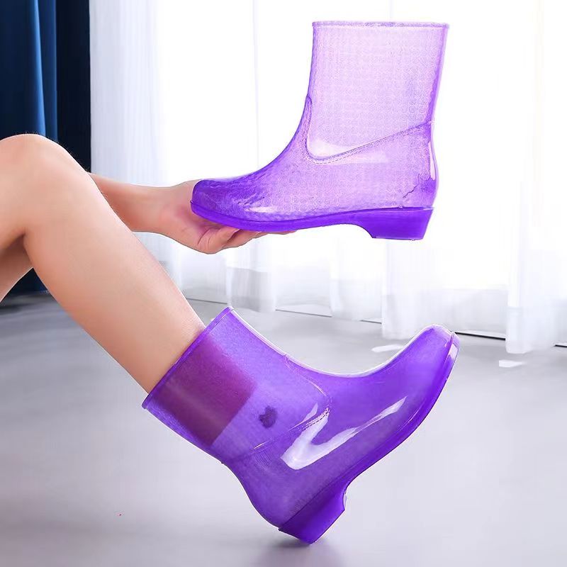 Women'S Fashion Rain Boots - Zapatos de lluvia antideslizantes para mujer,