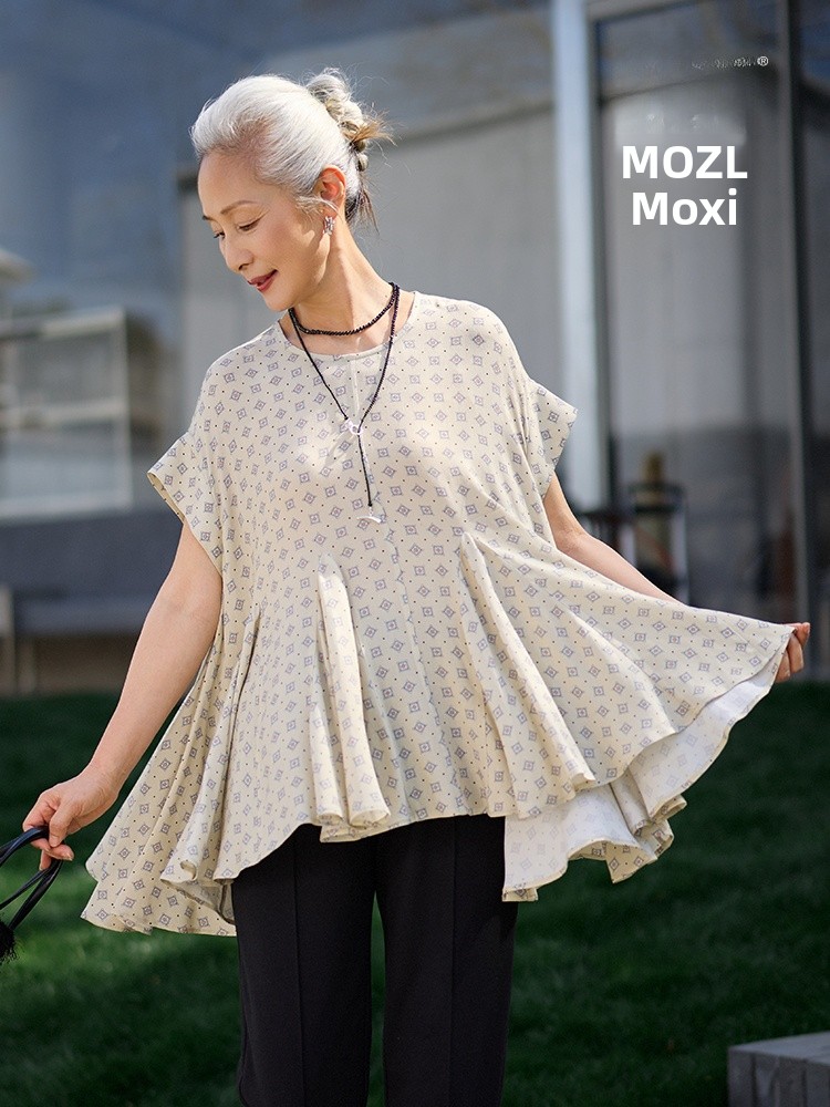 Women'S Fashion In The 50S - Muzhi Camiseta de manga corta fina