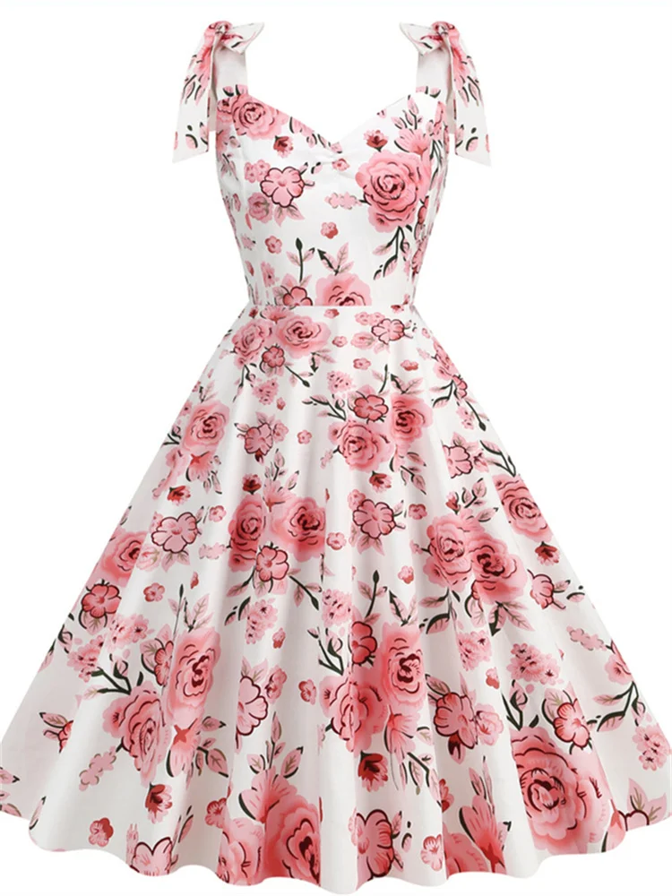 Women'S Fashion In The 50S - Vestido de verano de estilo Retro