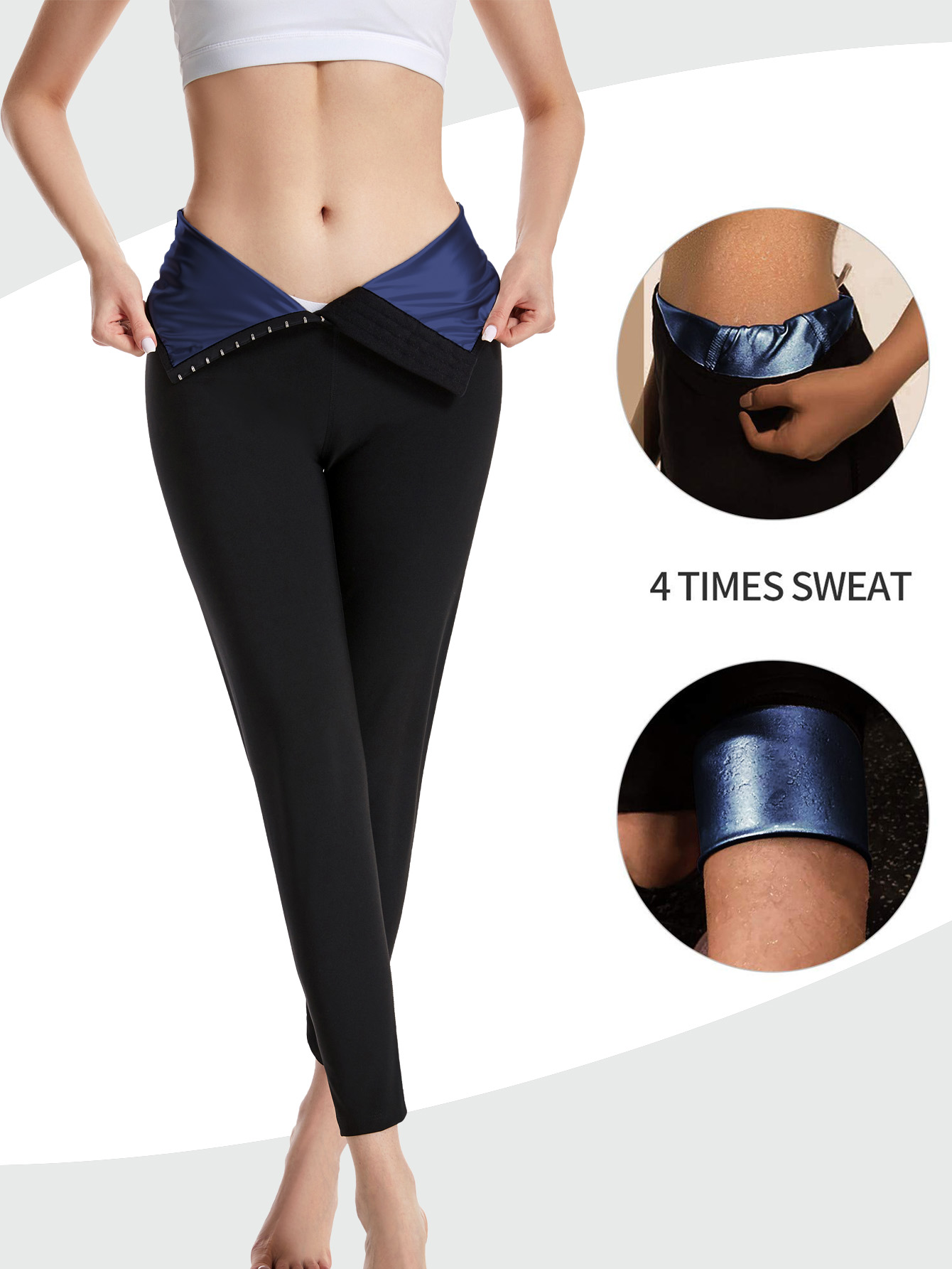 Women'S Fashion Leggings - Pantalones de sauna para mujer, leggings