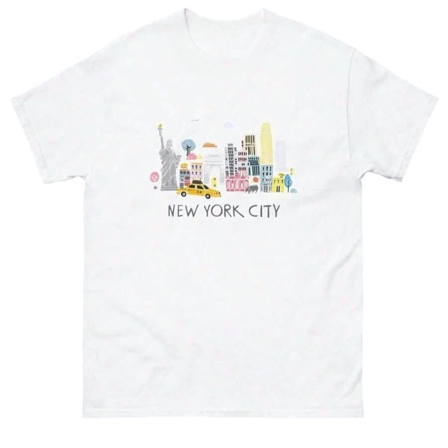 Women'S Fashion York - Camisetas con estampado divertido de diseño