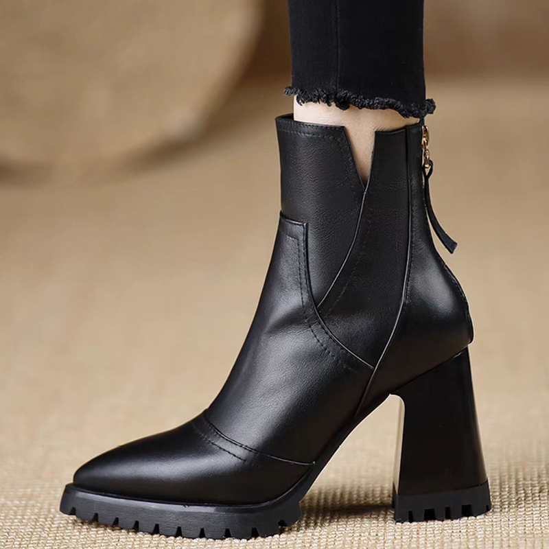 Oulylan, zapatos gruesos de ta - Women'S Fashion Boots reseña y precio