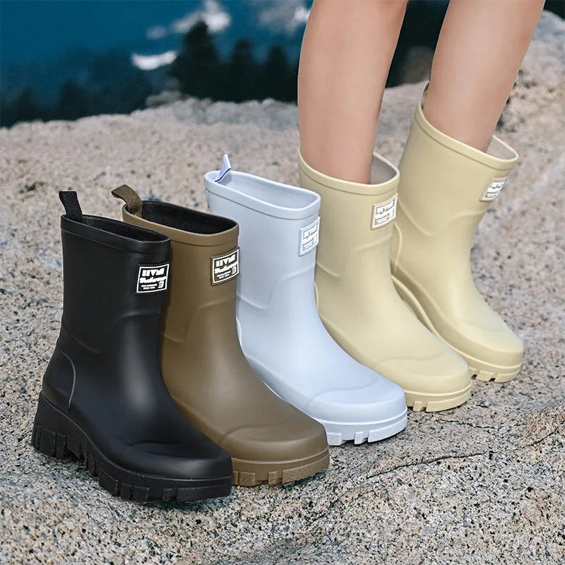Botas de lluvia de moda para m - Women'S Fashion Rain Boots reseña y precio