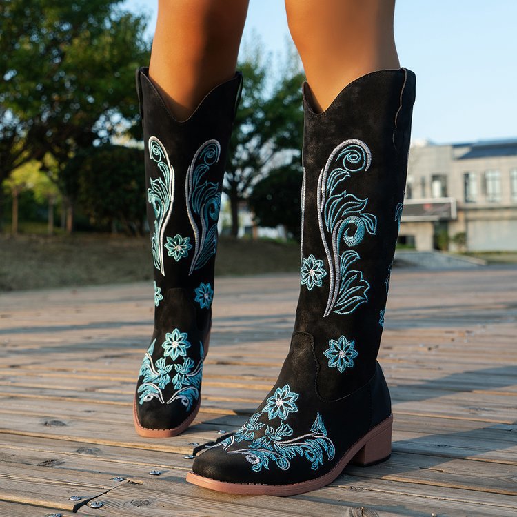 Botas Retro para mujer, botas  - Women'S Fashion Rain Boots reseña y precio