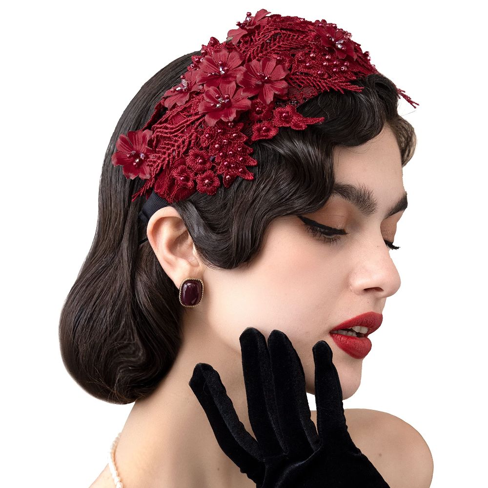 Diadema de encaje para mujer,  - Women'S Fashion In The 50S reseña y precio