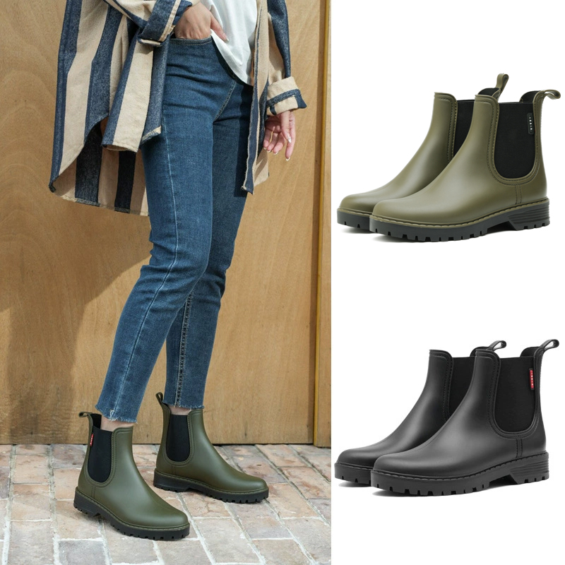 Botas de Lluvia Cortas Antides - Women'S Fashion Rain Boots reseña y precio