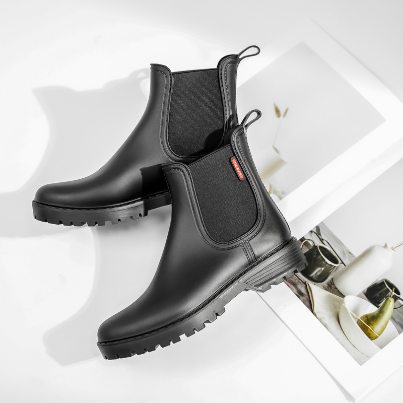 Botas de Lluvia Cortas Antides - Women'S Fashion Rain Boots reseña y precio
