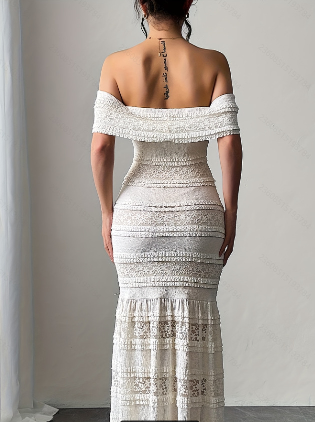 Vestido de encaje de un solo h - Women Fashion Dress Names reseña y precio