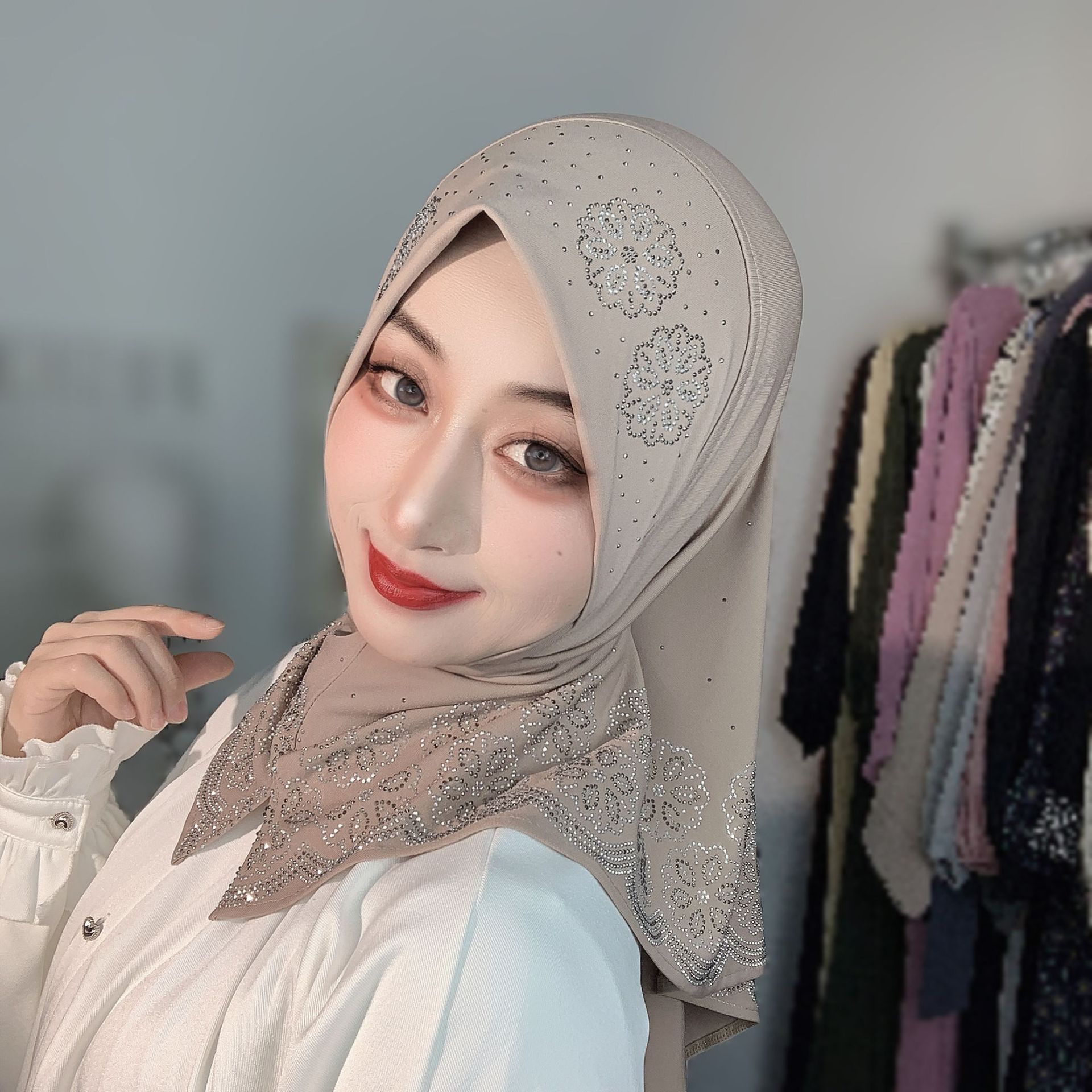 Hiyab musulmán listo para usar - Women Fashion Wear reseña y precio
