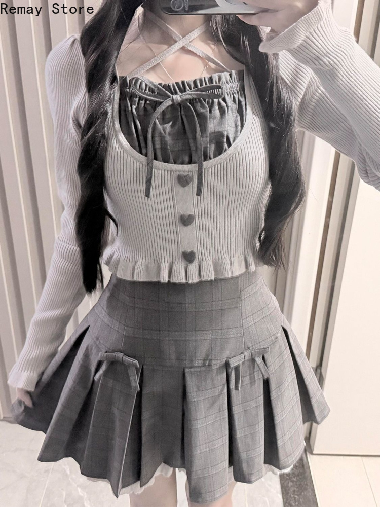 Nuevo conjunto de 2 piezas de  - Women'S Y2K Fashion Aesthetic reseña y precio