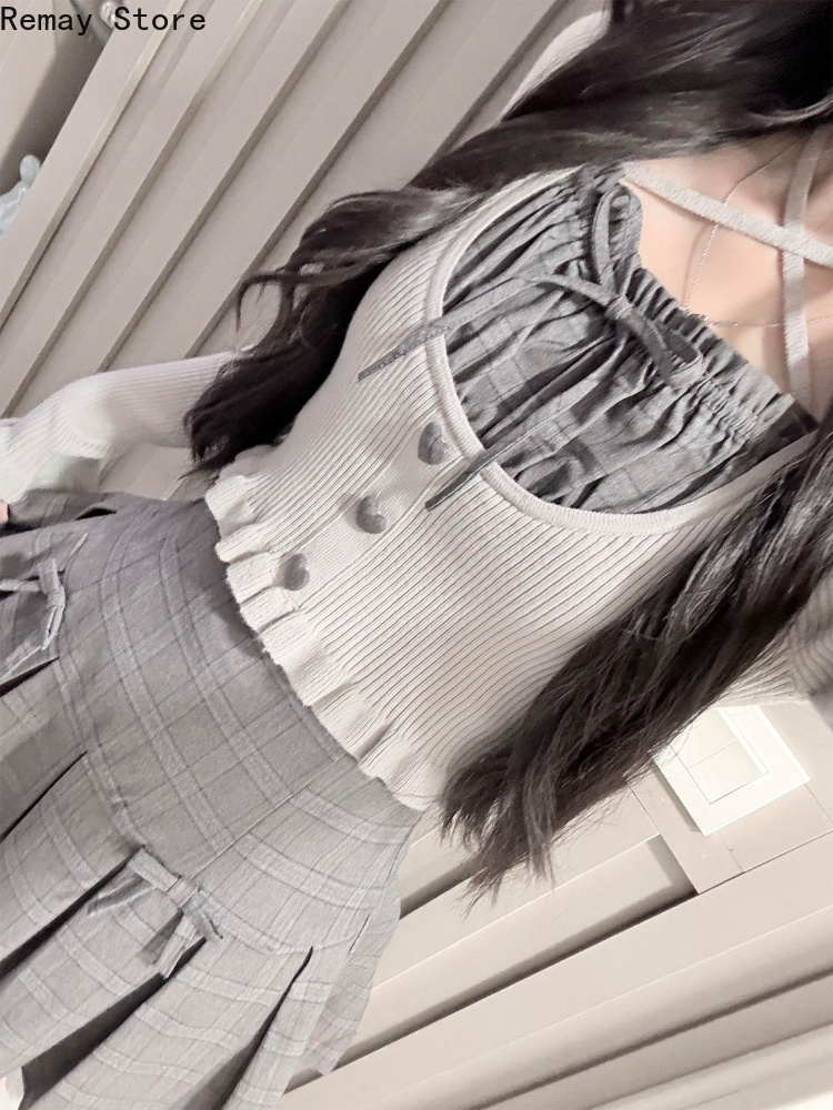Nuevo conjunto de 2 piezas de  - Women'S Y2K Fashion Aesthetic reseña y precio
