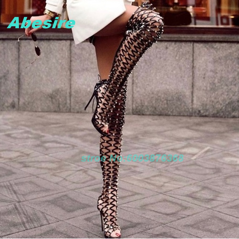 Botas sandalia con cremallera  - Women'S Fashion Boots reseña y precio