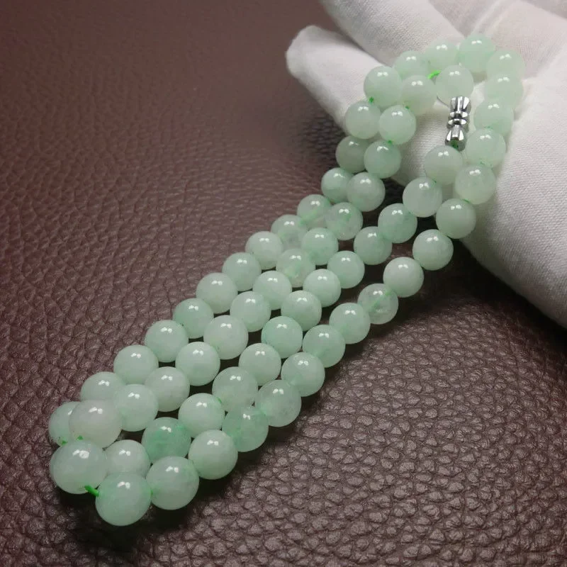 Collar de cuentas de jade verd - Women Fashion Necklace reseña y precio