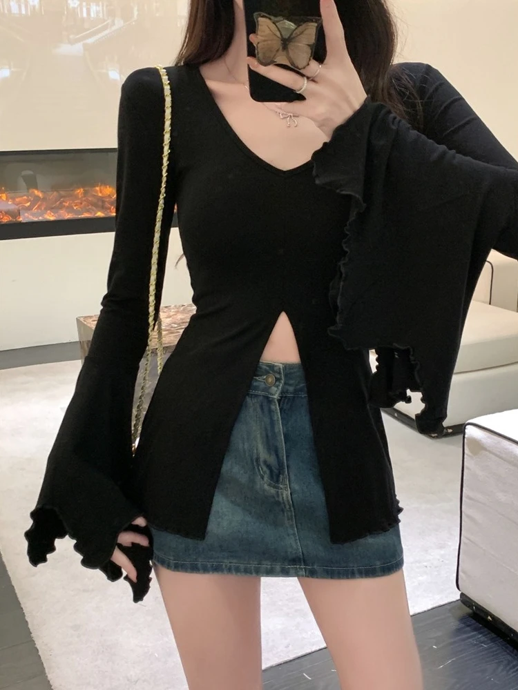 Camiseta Vintage Y2K para Muje - Women'S Y2K Fashion Aesthetic reseña y precio
