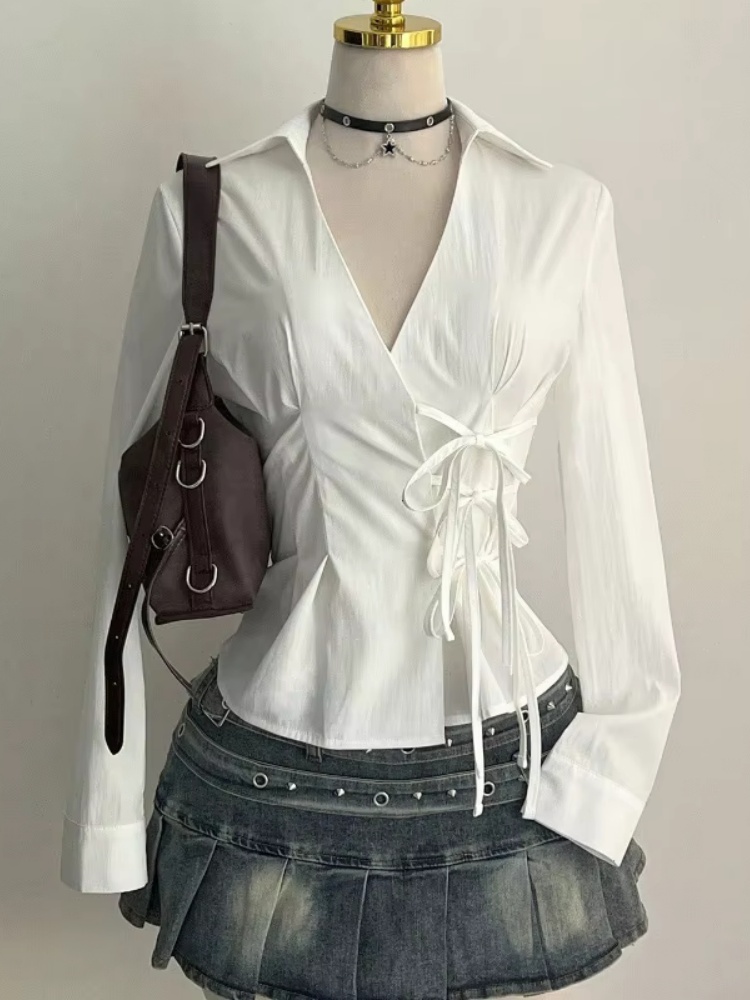 Blusas de Moda de Manga Larga  - Women'S Y2K Fashion Aesthetic reseña y precio