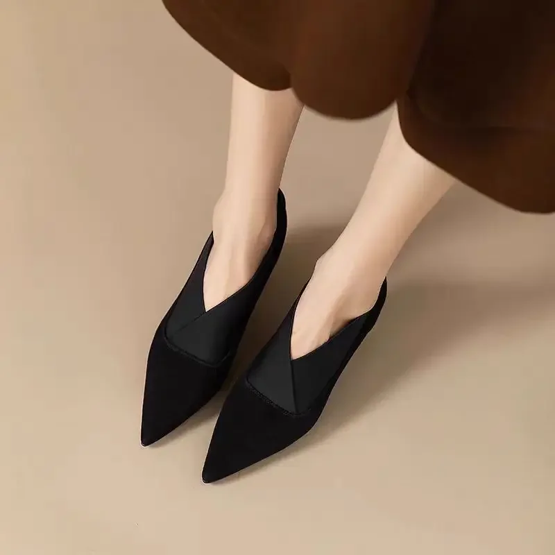 Zapatos de tacón alto de gamuz - Sale Fashion Women reseña y precio