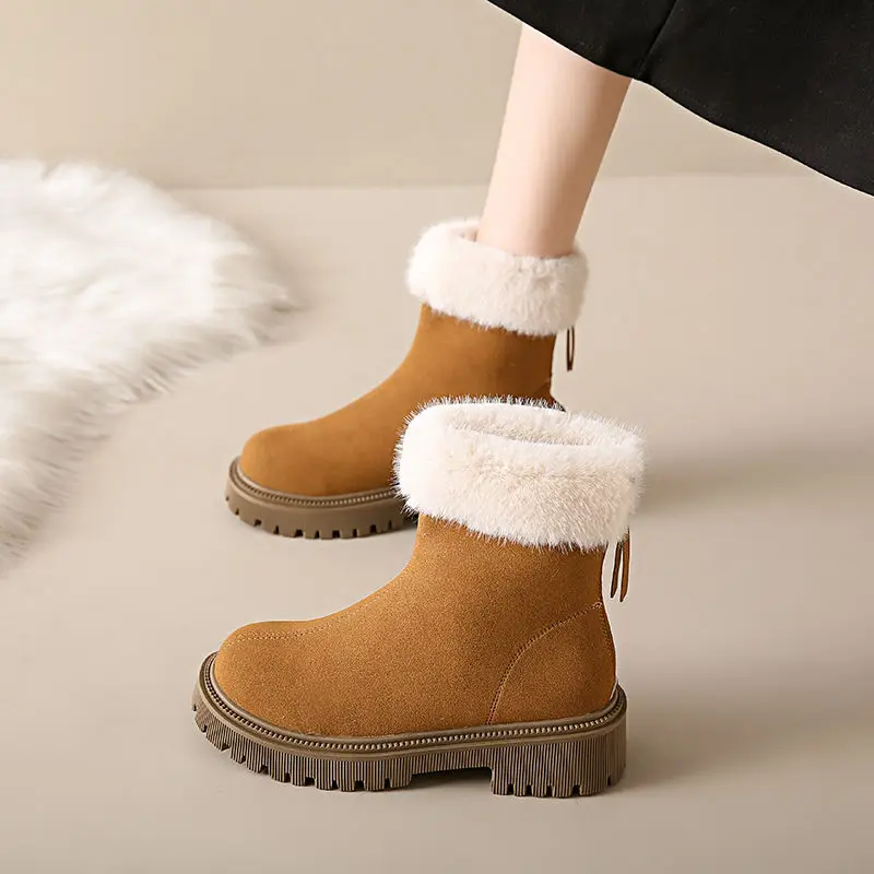 Botas de nieve con cremallera  - Sale Fashion Women reseña y precio