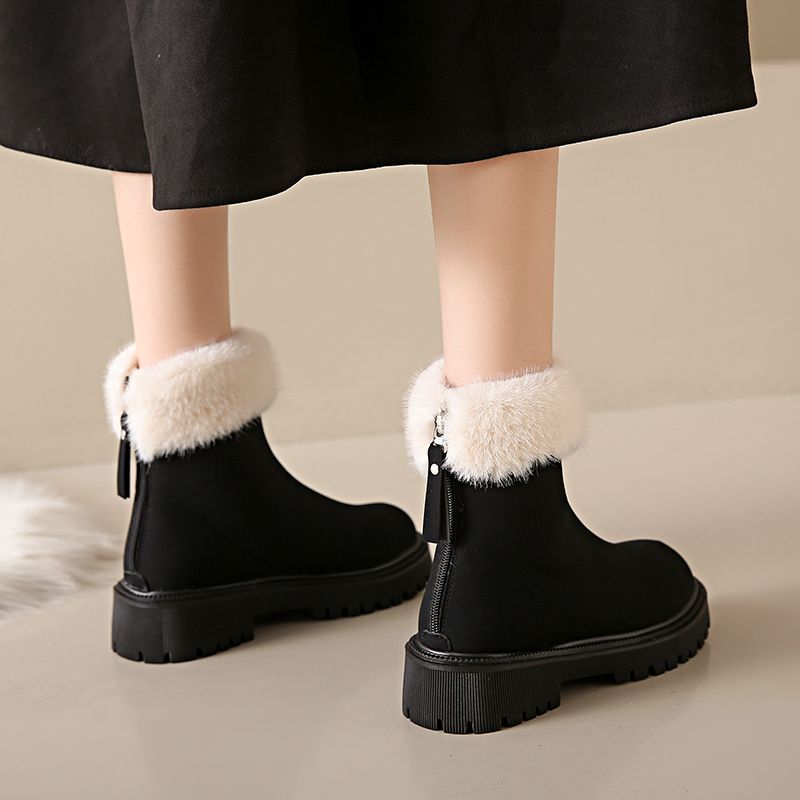 Botas de nieve con cremallera  - Sale Fashion Women reseña y precio