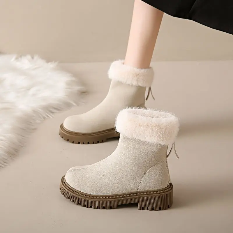 Botas de nieve con cremallera  - Sale Fashion Women reseña y precio