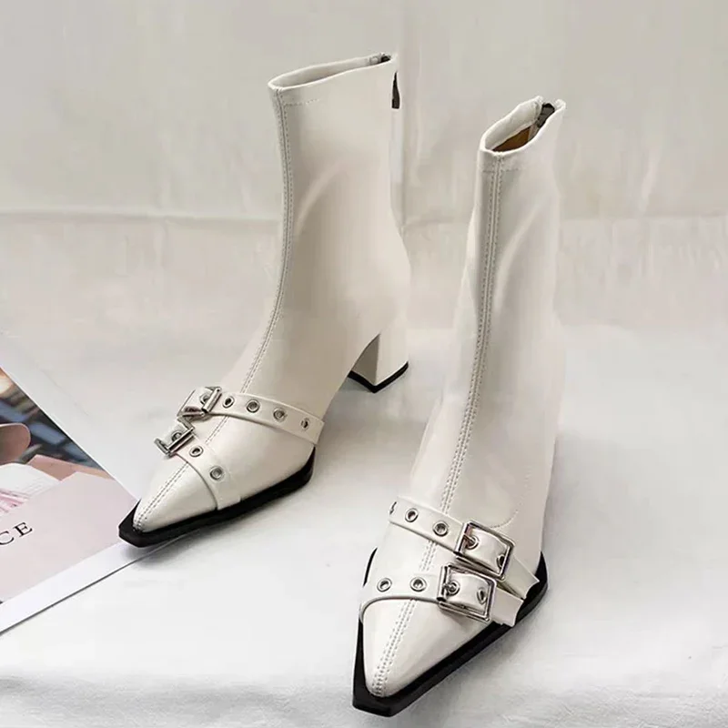 Botines de tacón alto para muj - Women Fashion Trend 2025 reseña y precio