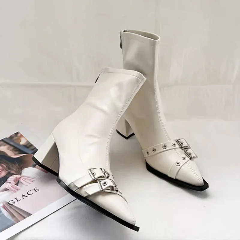 Botines de tacón alto para muj - Women Fashion Trend 2025 reseña y precio