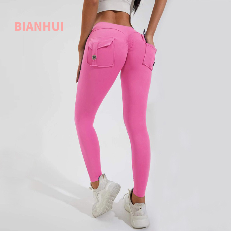 BIANHUI-mallas deportivas con  - Women'S Fashion Leggings reseña y precio