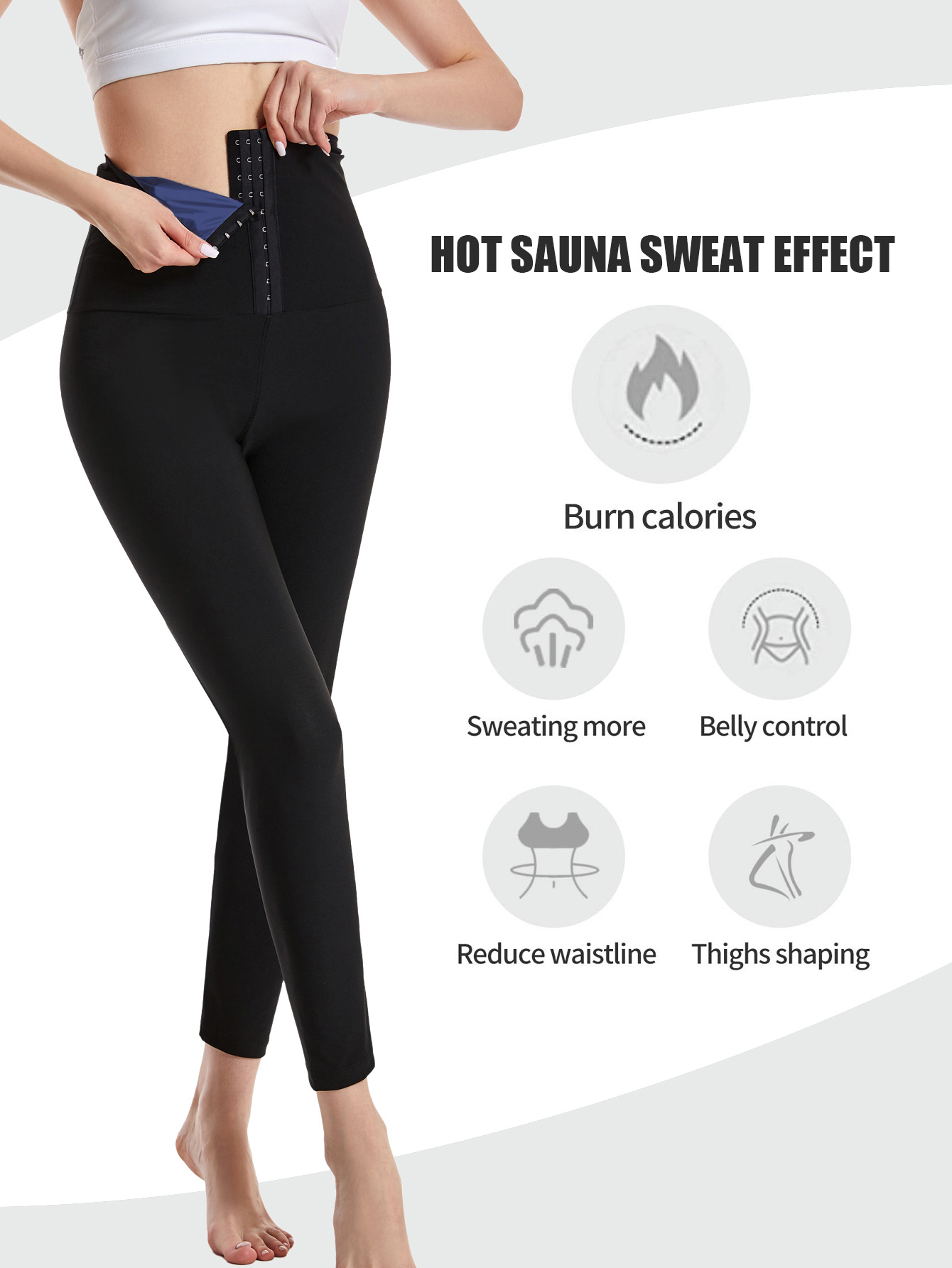Pantalones de sauna para mujer - Women'S Fashion Leggings reseña y precio