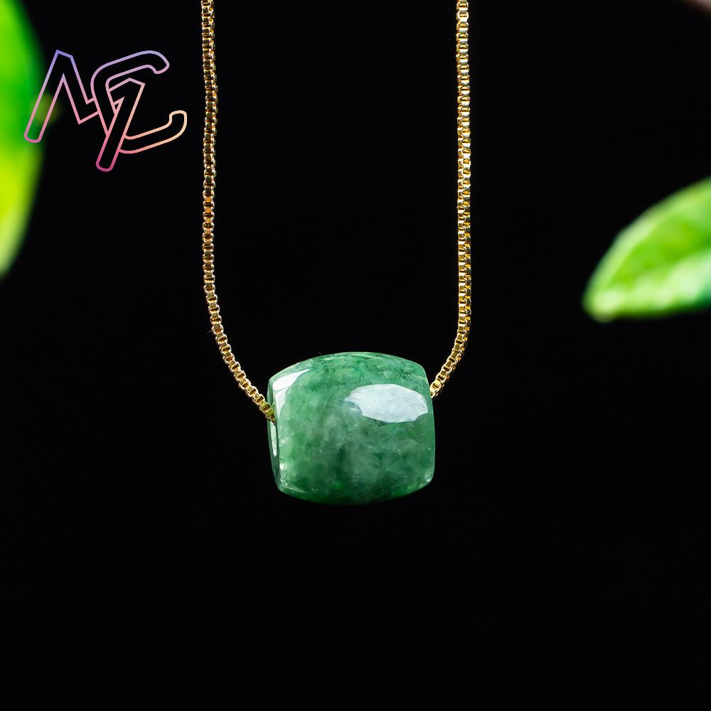 Colgante de cuentas de Jade Re - Women Fashion Necklace reseña y precio
