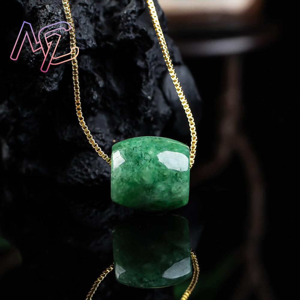 Colgante de cuentas de Jade Re - Women Fashion Necklace reseña y precio