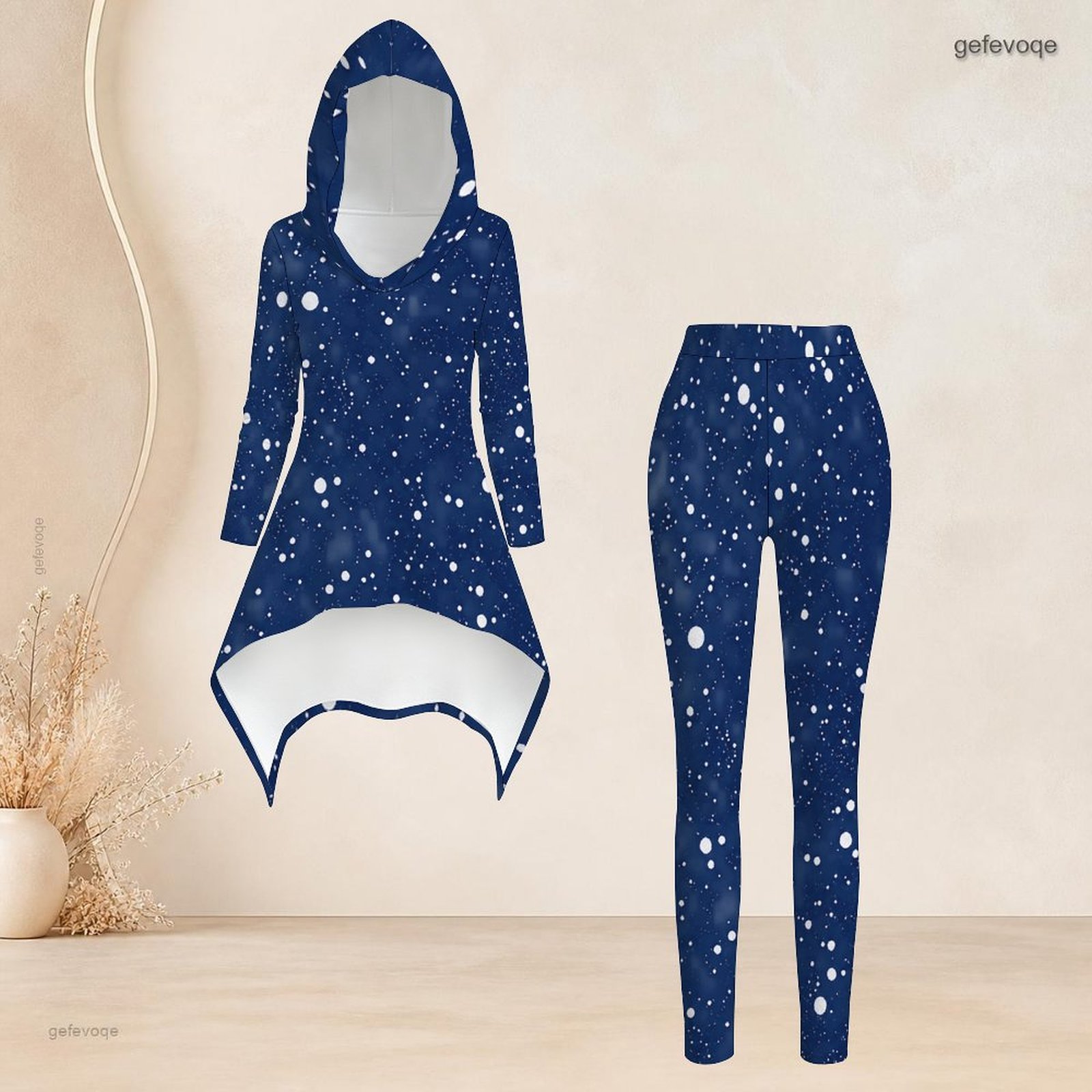 Conjunto Casual de 2 Piezas pa - Women'S Fashion Leggings reseña y precio