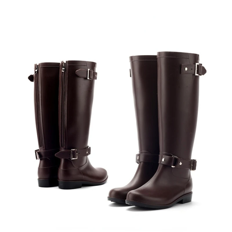 Botas de goma para mujer, impe - Women'S Fashion Rain Boots reseña y precio
