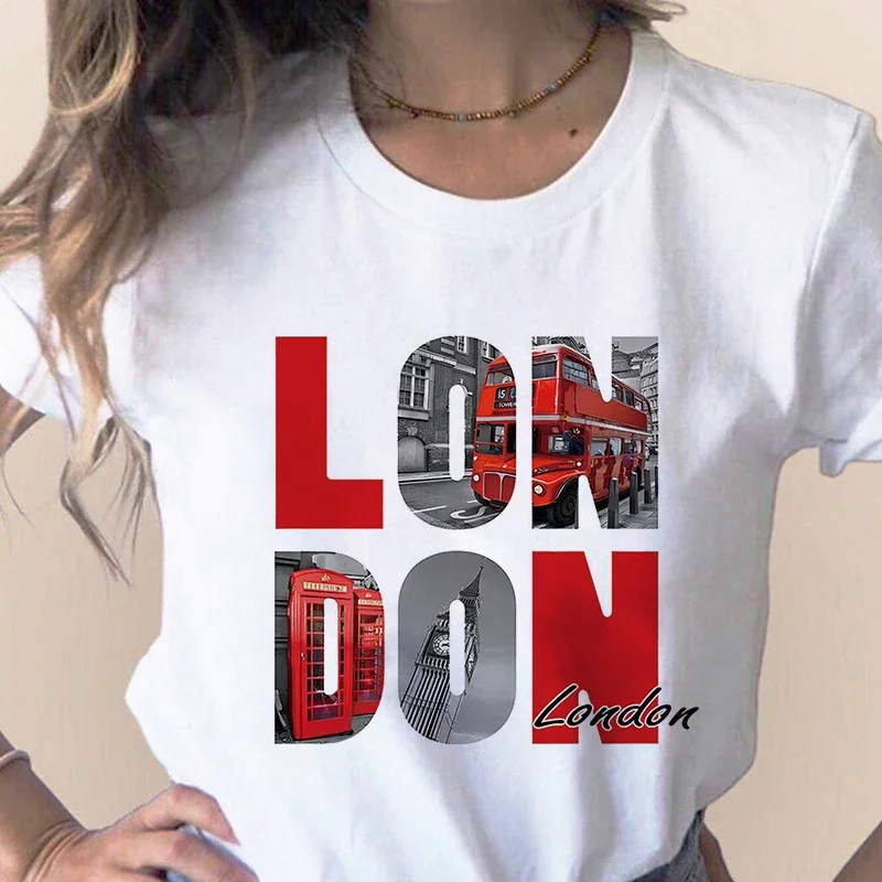 Camiseta con estampado de ciud - Women'S Fashion York reseña y precio