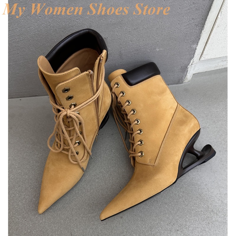 Botines de tacón de estilo ext - Sale Fashion Women reseña y precio